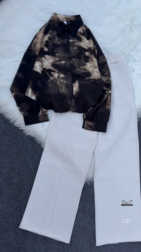 Abstract Print Shirt – A Statement Piece 🎨 - Image 3
