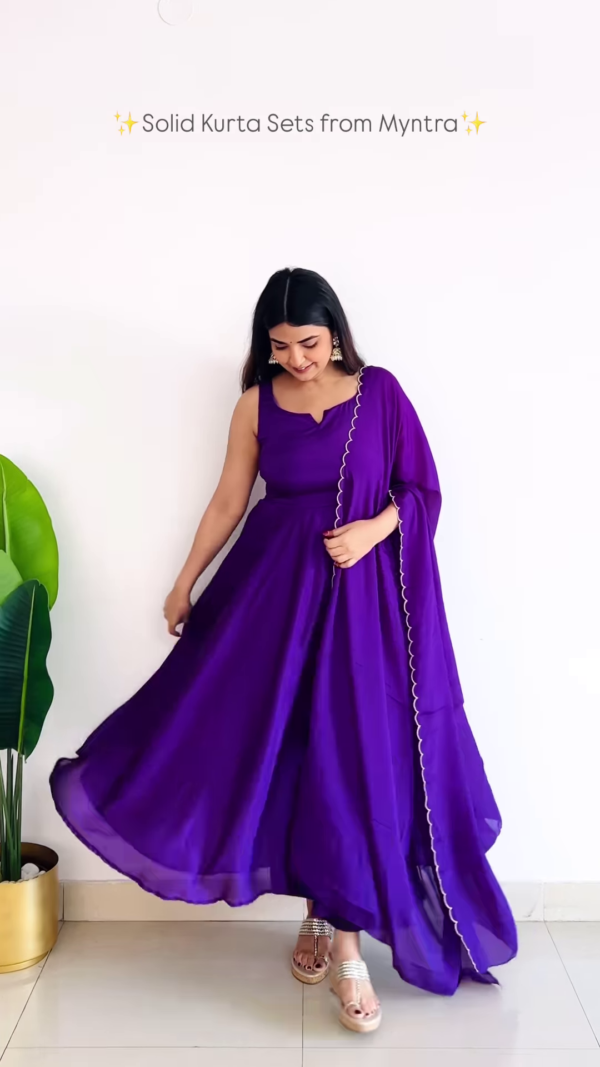 💚✨ Timeless Elegance in Solid Kurta Sets ✨💚 - Image 2