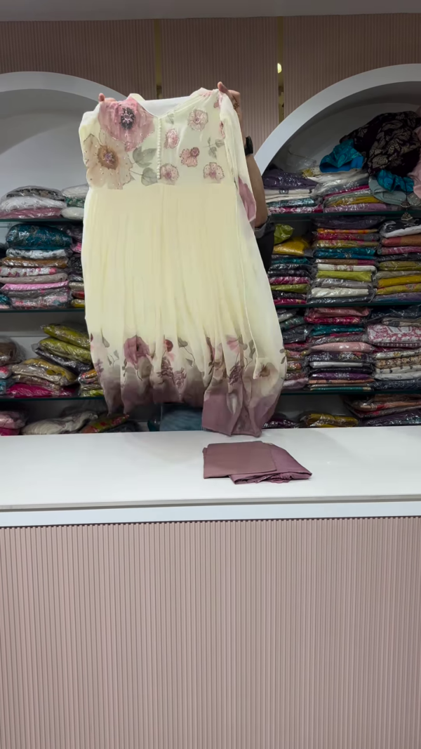 🌸 Enchanting Floral Elegance – A Multicolor Ethereal Ensemble 🌸 - Image 3