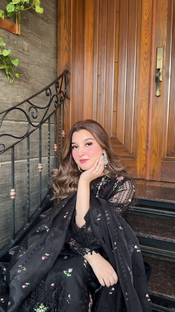 ✨ Timeless Elegance in Black – Embroidered Luxury Abaya ✨ - Image 4