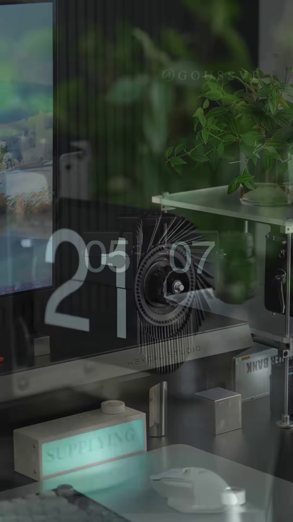 🕰️ Retro Flip Clock – Timeless Aesthetic for Modern Desks - Image 2