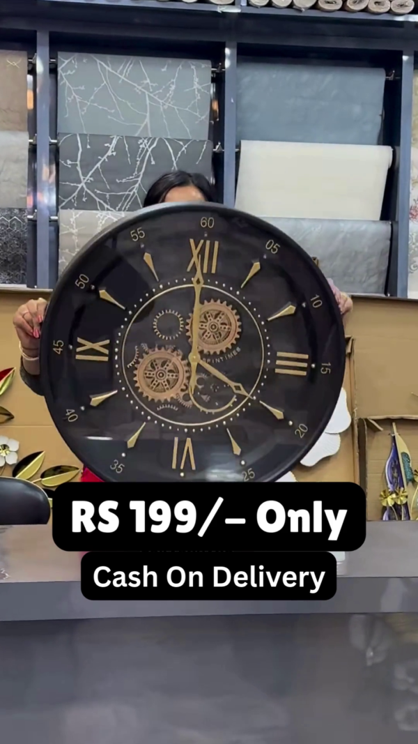 🕰️🌿 Artistic Metal Wall Clocks – Add Timeless Charm to Your Decor - Image 2