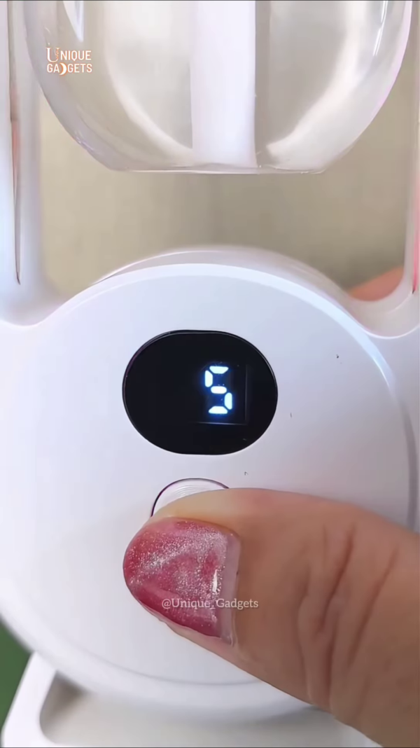 Modern Arch LED Humidifier: Compact Ultrasonic Cool Mist Diffuser for Home and Office - Image 3