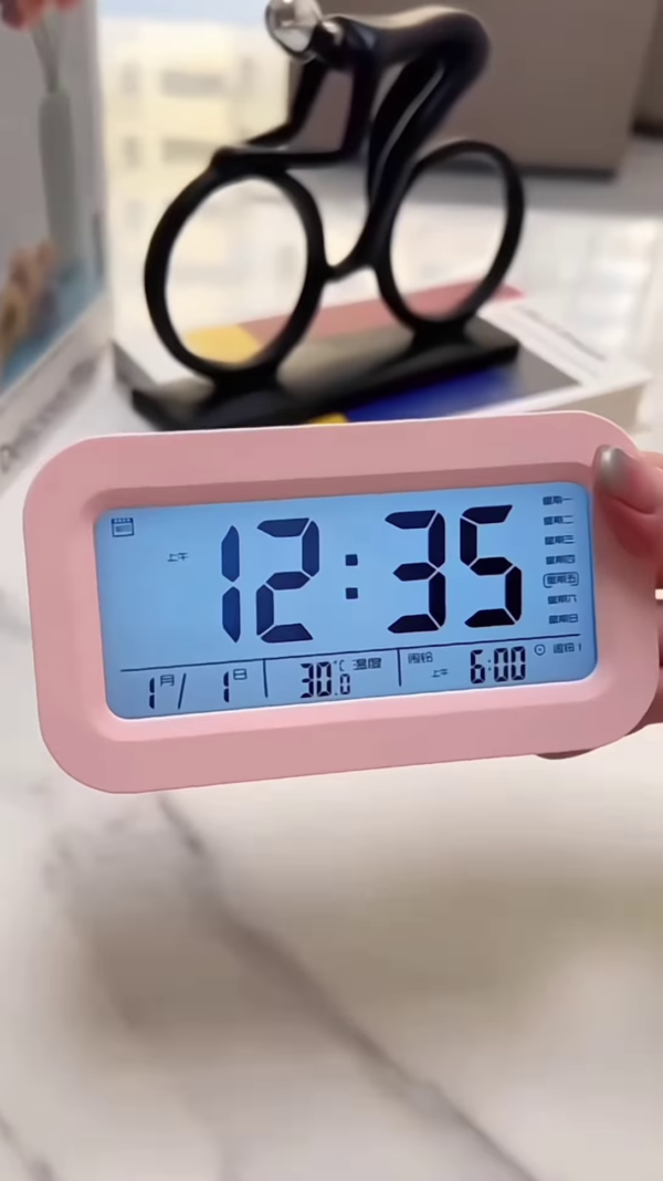 ⏰💡 Multi-Functional Digital Alarm Clock – Stylish, Smart & Super Handy!