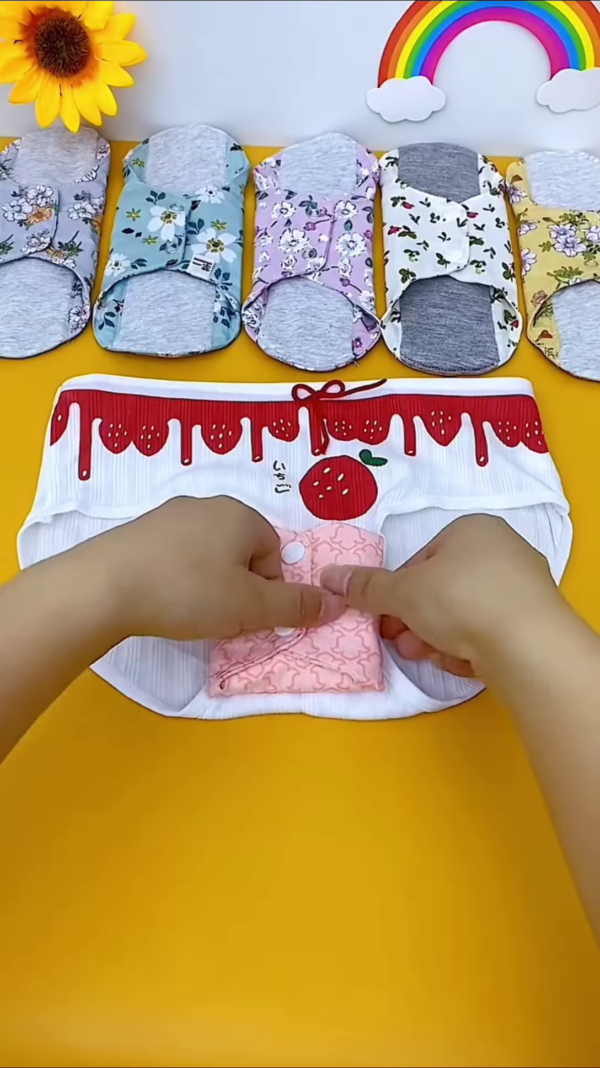 Reusable Cloth Pads – Comfortable, Eco-Friendly, and Stylish Protection - Image 3