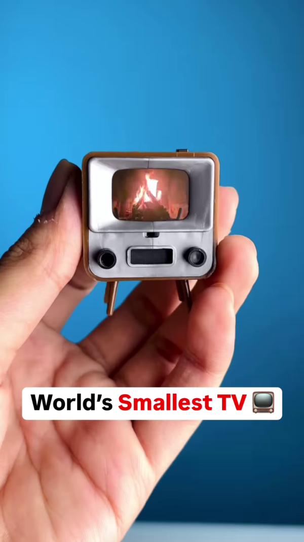 🎬 World’s Smallest TV – Big Entertainment in a Tiny Package! 🧲📺 - Image 3
