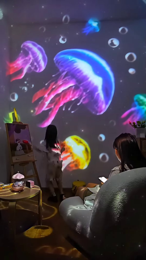 ✨ Jellyfish Galaxy Night Lamp – Dive Into Dreamland! 🌊🐙 - Image 2