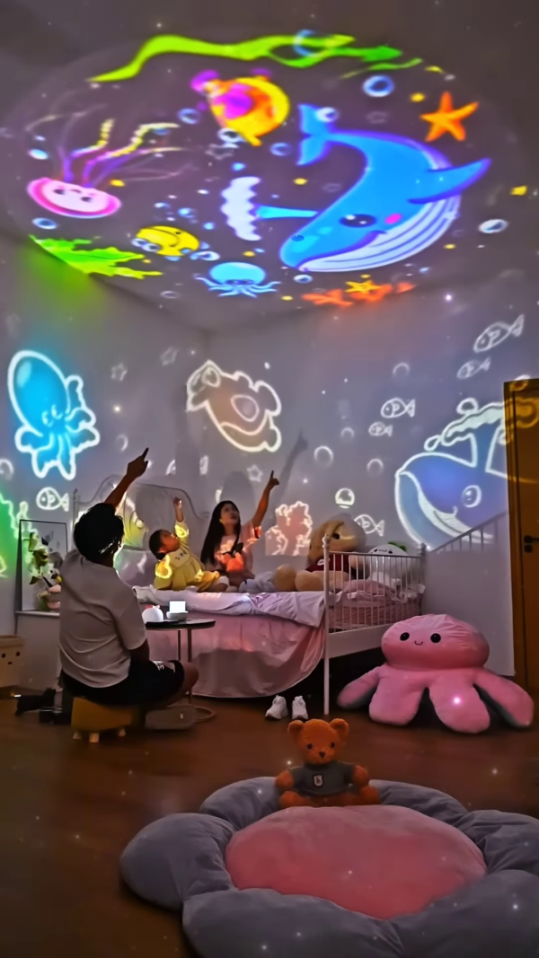 ✨ Jellyfish Galaxy Night Lamp – Dive Into Dreamland! 🌊🐙 - Image 4