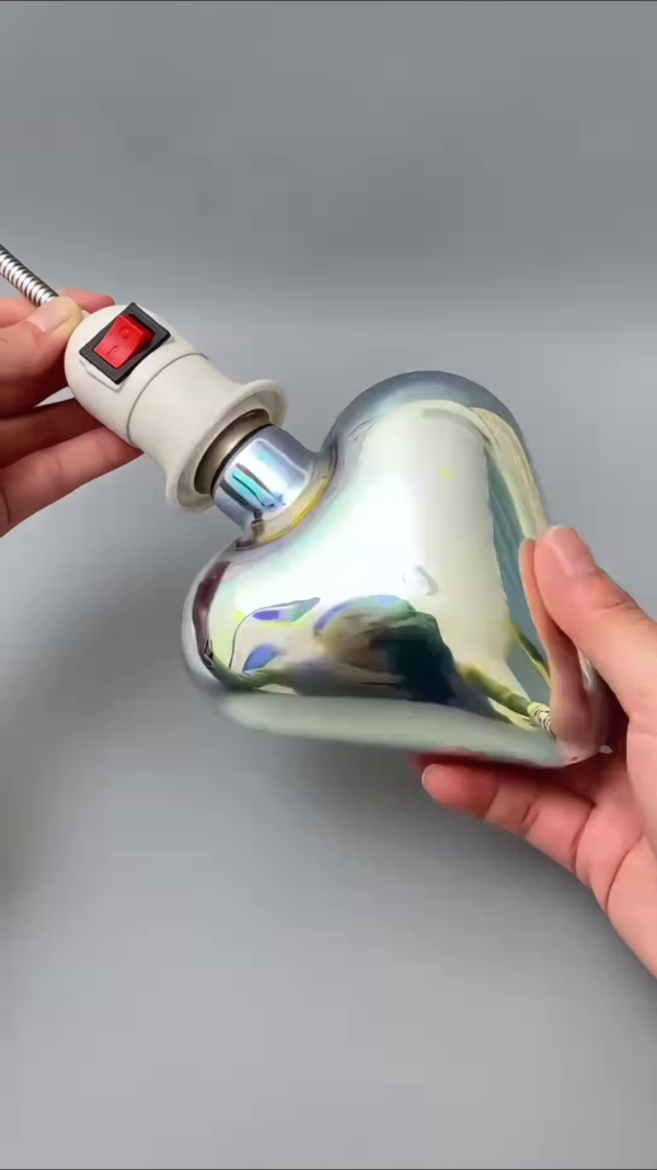 Decorative 3D Effect LED Light Bulbs - Unique Patterned Lighting for Ambient Decor - Image 3
