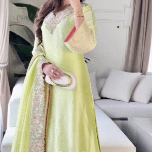 Embroidered Summer Silk Set.