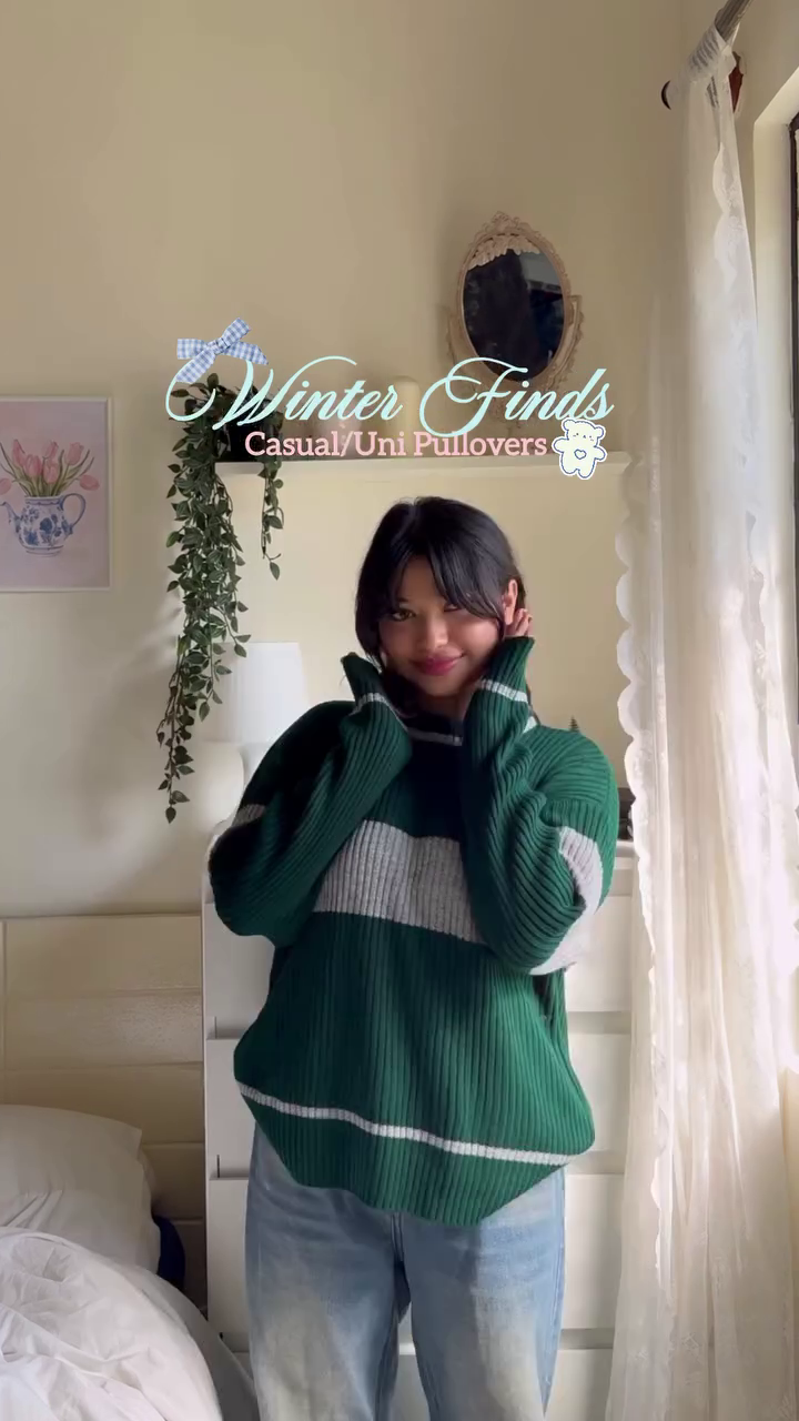 π "Winter Garden Pastel Bloom Velvet Touch Knit Pullover with Oversized Pink Floral Accents for Dreamy Romantic Sweethearts of Cozy Fashion" πβ - Image 5