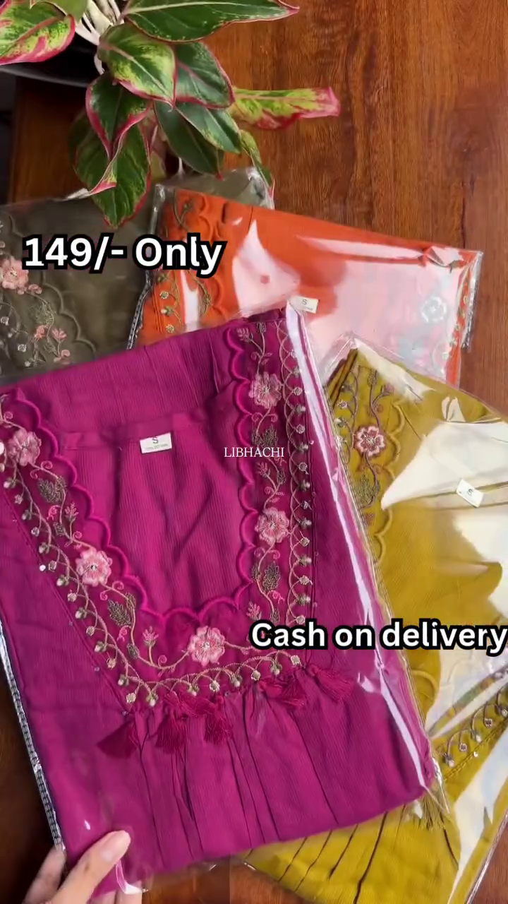 Mehriya Bloom Embroidered Kurti Top β Elegant Ethnic Charm in Every Thread πΈπ§‘ - Image 8