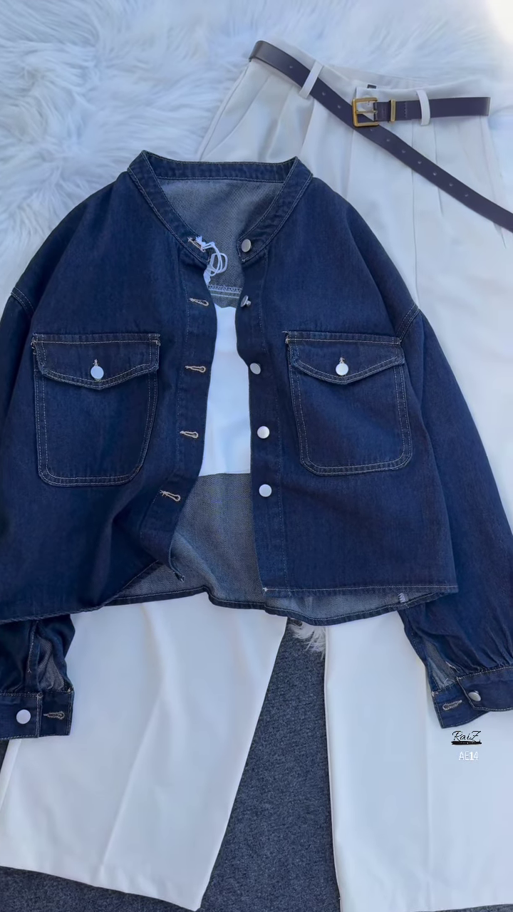 πΈ Casual Chic Denim & White Co-Ord Set β Effortless Everyday Style - Image 3