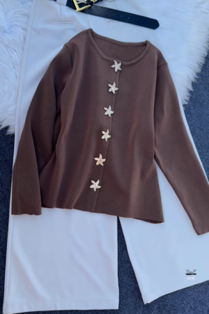 πΌ Naira Edit: Floral Button Top & Tailored Trouser Set