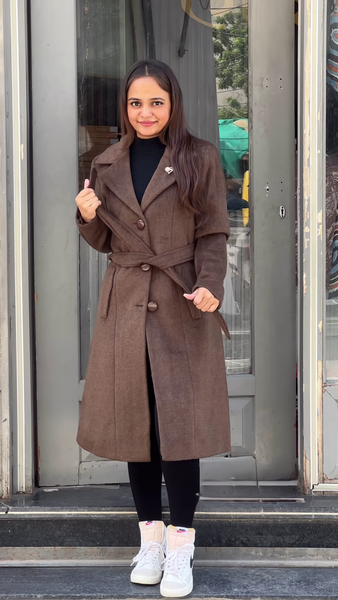 π Luna Crest: Structured Overcoat & Monochrome Base Set - Image 3