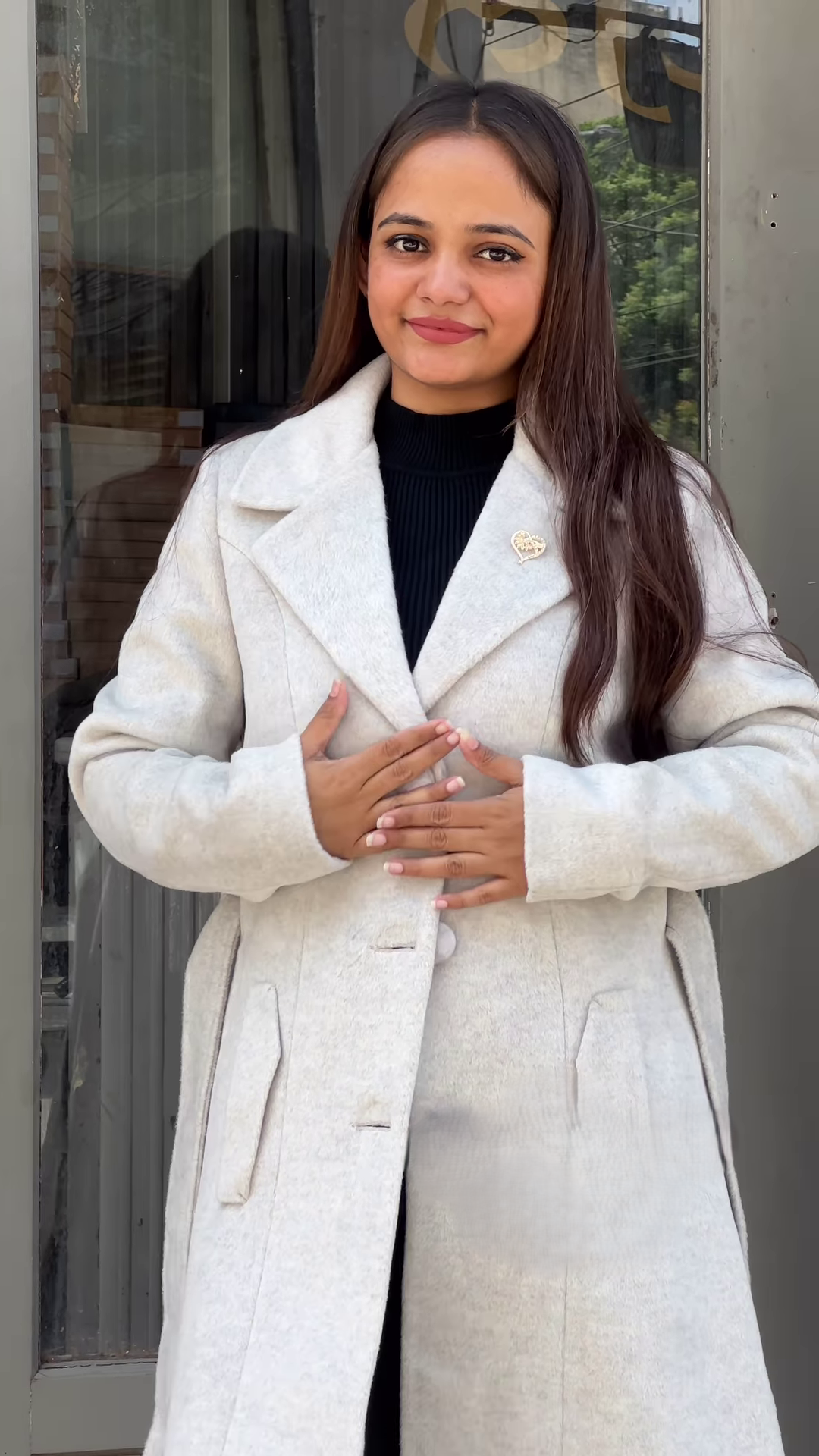 π Luna Crest: Structured Overcoat & Monochrome Base Set - Image 5