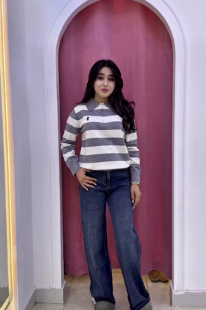 ⚫⚪ Striped Elegance Polo Collection – Bold, Chic & Timeless ✨👕