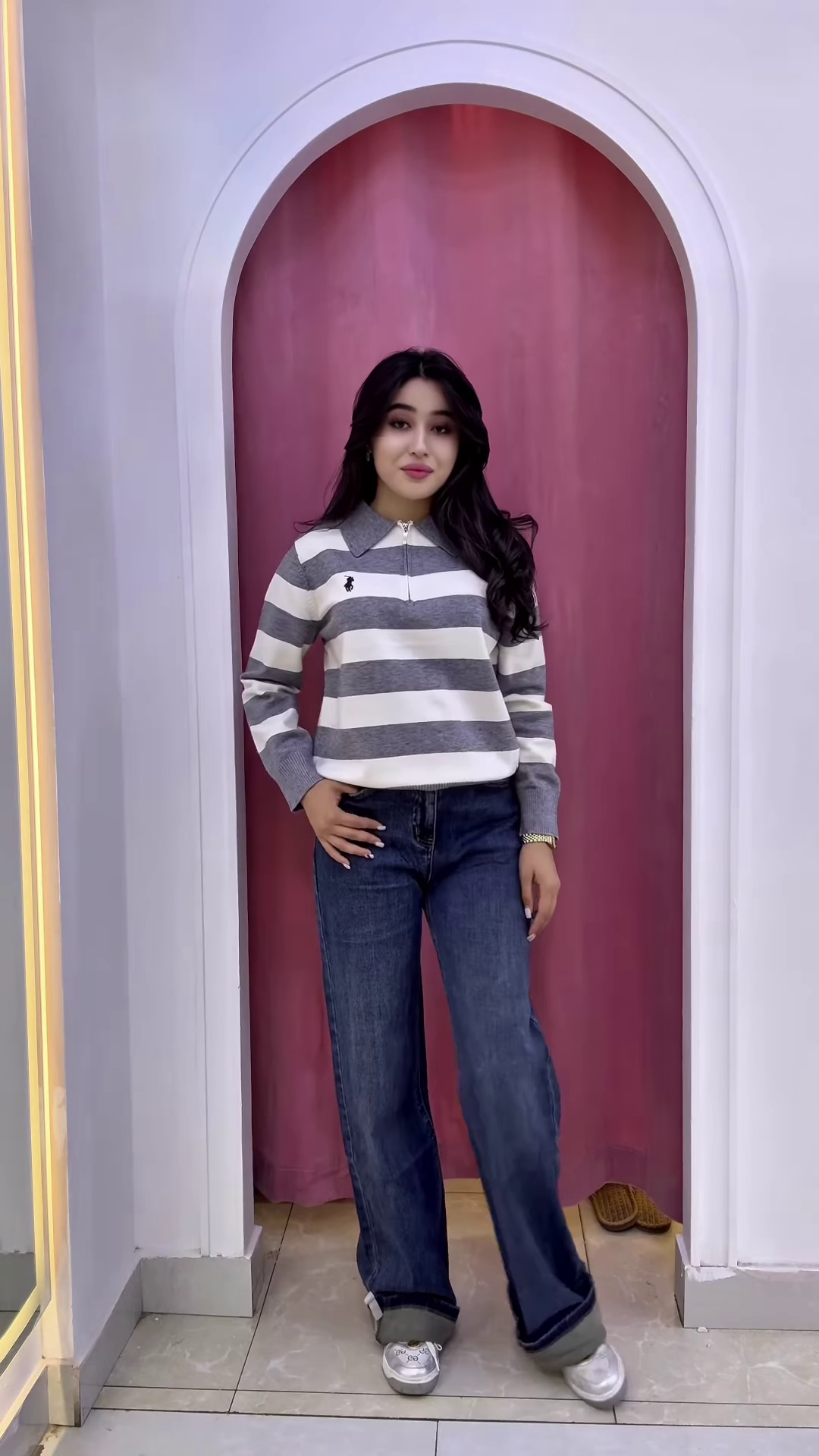 β«βͺ Striped Elegance Polo Collection β Bold, Chic & Timeless β¨π