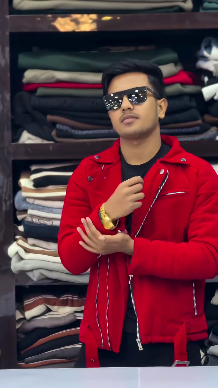 🔥 Scarlet Street Biker Jacket – Bold Attitude Meets Premium Comfort (XXS–XXL) ❤️🖤