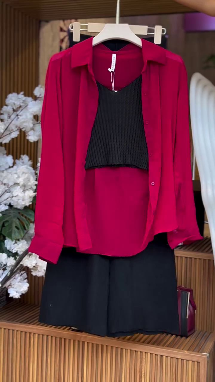 ❤️ Crimson Muse 3-Piece Layered Style Set ❤️