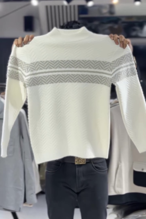 💙 Arctic Chevron Luxe Knit Sweater 💙