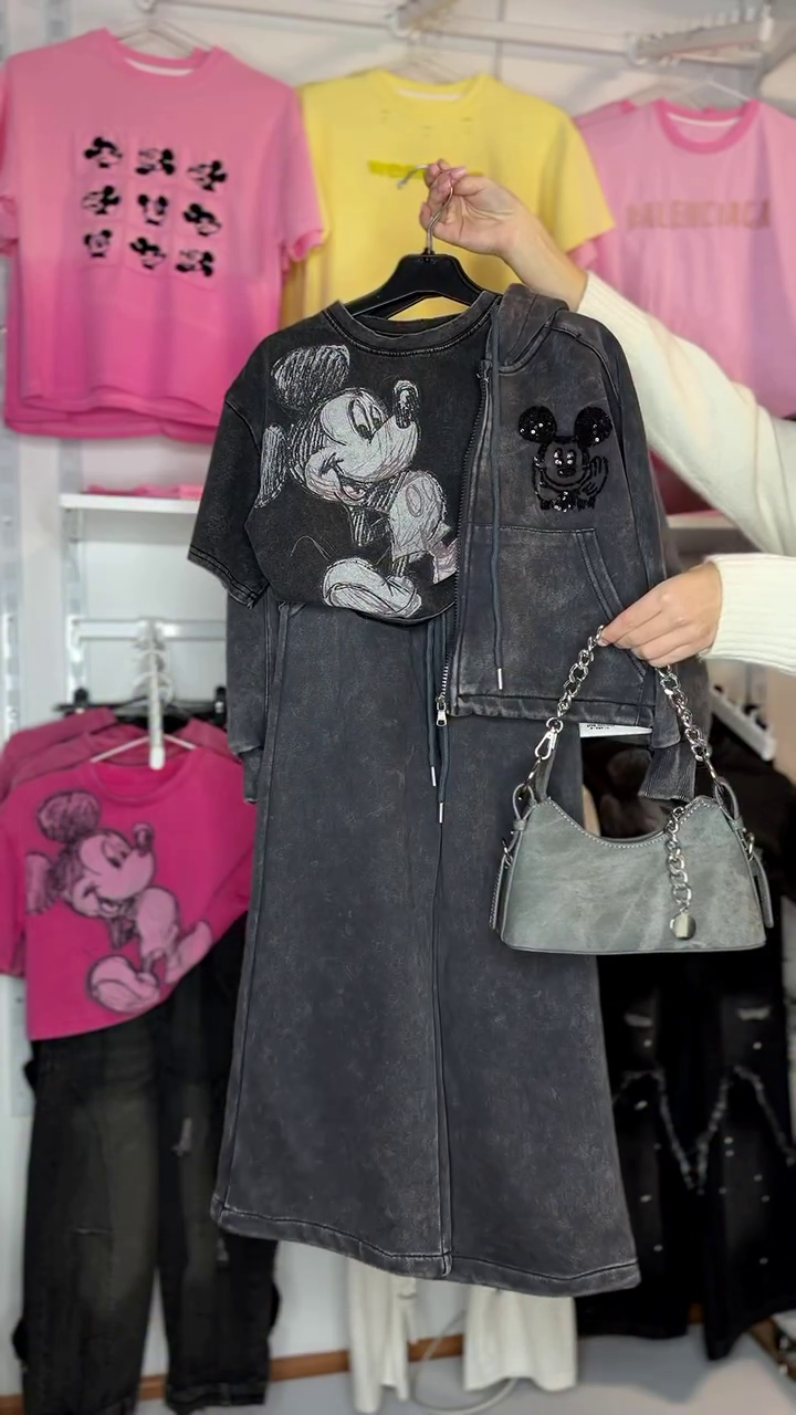 π€ Urban Vintage Mickey 3-Piece Streetwear Set πβ¨